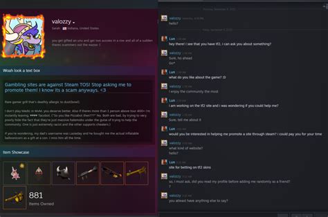 Watch for this fake Steam link. : r/SteamScams .